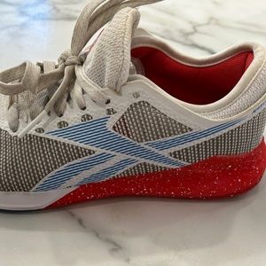 Crossfit Reebok Nano Womens Size 9 Red/Blue